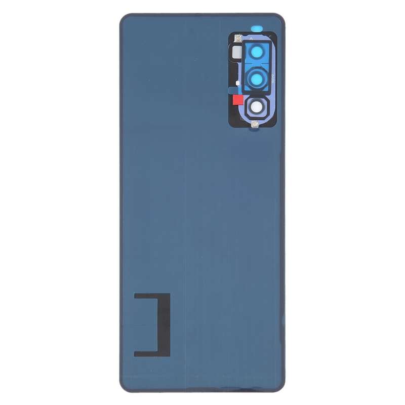 For Sony Xperia 10 IV Original Battery Back Cover(Purple)