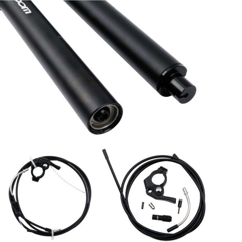 ZOOM Bicycle Wire-Controlled Hydraulic Lift Seat Tube Mountain Bike Seatpost, Size:30.9mm, Specif...