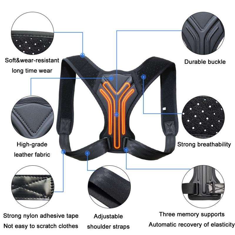 Adult Child Invisible Breathable Anti-hunchback Correction Belt, Specification: L(Correction Belt)