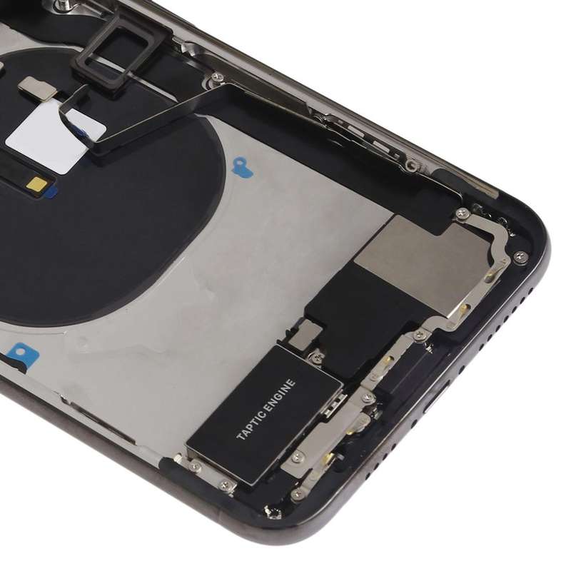 Battery Back Cover Assembly (with Side Keys & Speaker Ringer Buzzer & Motor & Camera Lens & Card ...