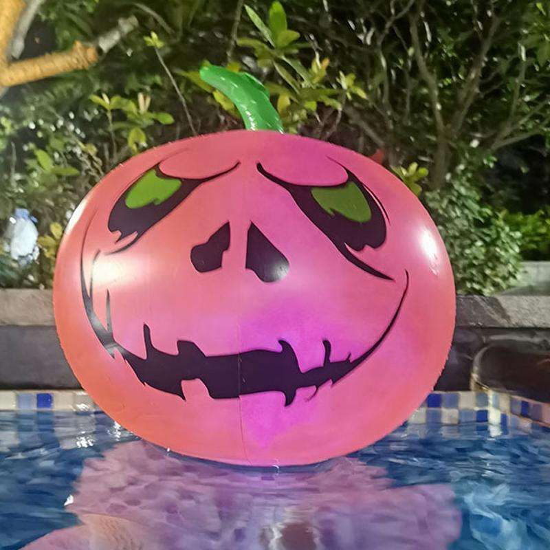 Halloween Bar Haunted House Shopping Mall Inflatable Decoration, Size: 16 Inch Glowing Pumpkin
