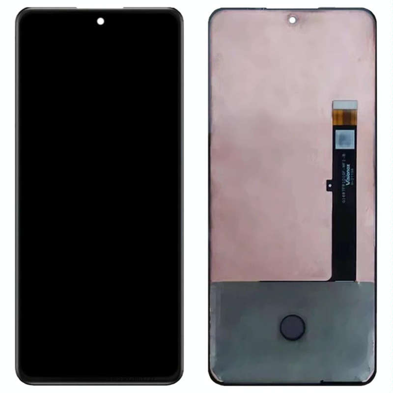 AMOLED Material LCD Screen and Digitizer Full Assembly for ZTE Nubia Red Magic 6R NX666J(Black)