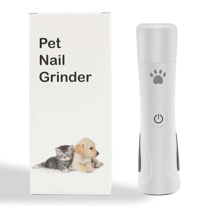 RC-306 Animal Nail Grinder USB Automatic Manicure(White)