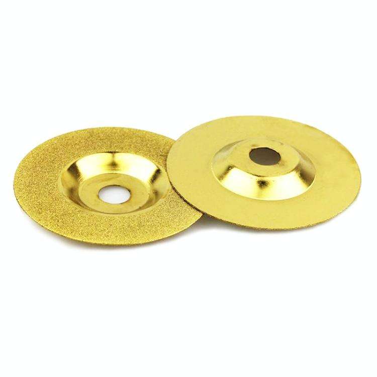 100mm Electroplated Diamond Grinding Slice Glass Grinding Disc 4 Inch Diamond Cutting Piece Alloy...