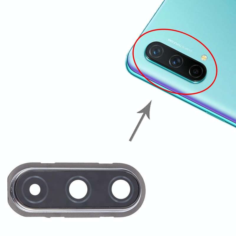 For OnePlus Nord CE 5G Camera Lens Cover (Silver)