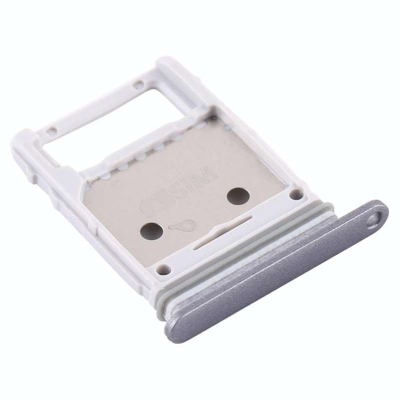 For Samsung Galaxy Tab S6 SM-T860 SIM Card Tray + Micro SD Card Tray (Silver)