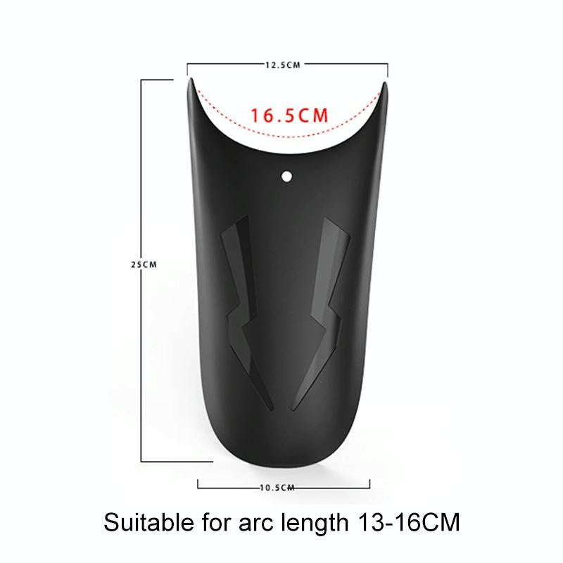 Motorcycle PP Modified Front Wheel Fender Dustproof Splash Flaps Mudguards Fender Guard, Style:02