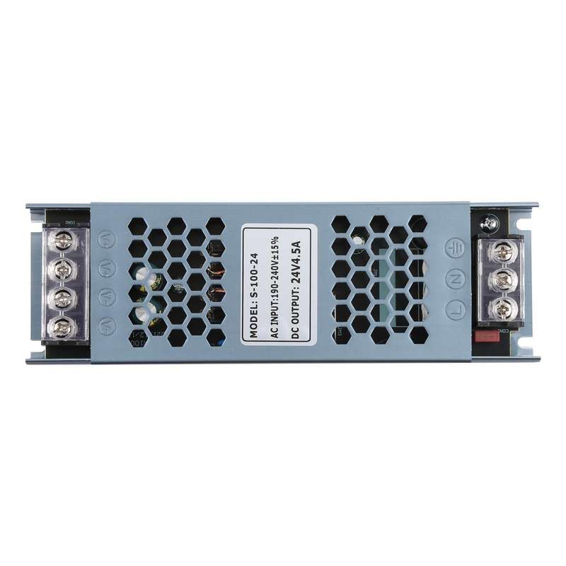 S-100-24 DC24V 4.5A 100W LED Power Supply Transformer AC170-240V