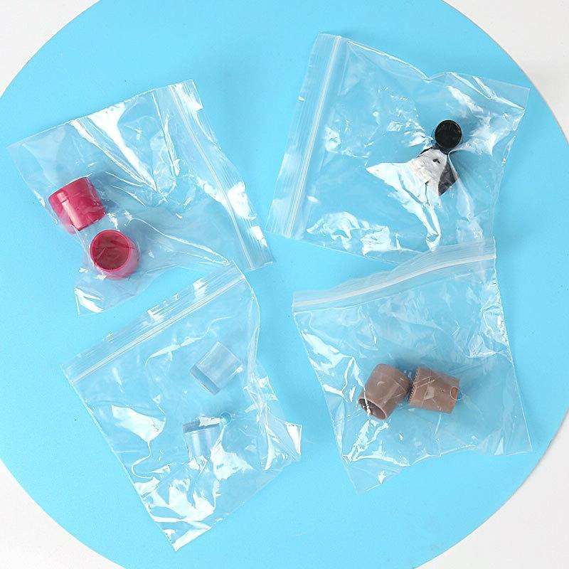 4 Pairs Noise Cancelling Heel Covers Anti-Slip High Heels Protective Caps, Size:XS(Transparent)