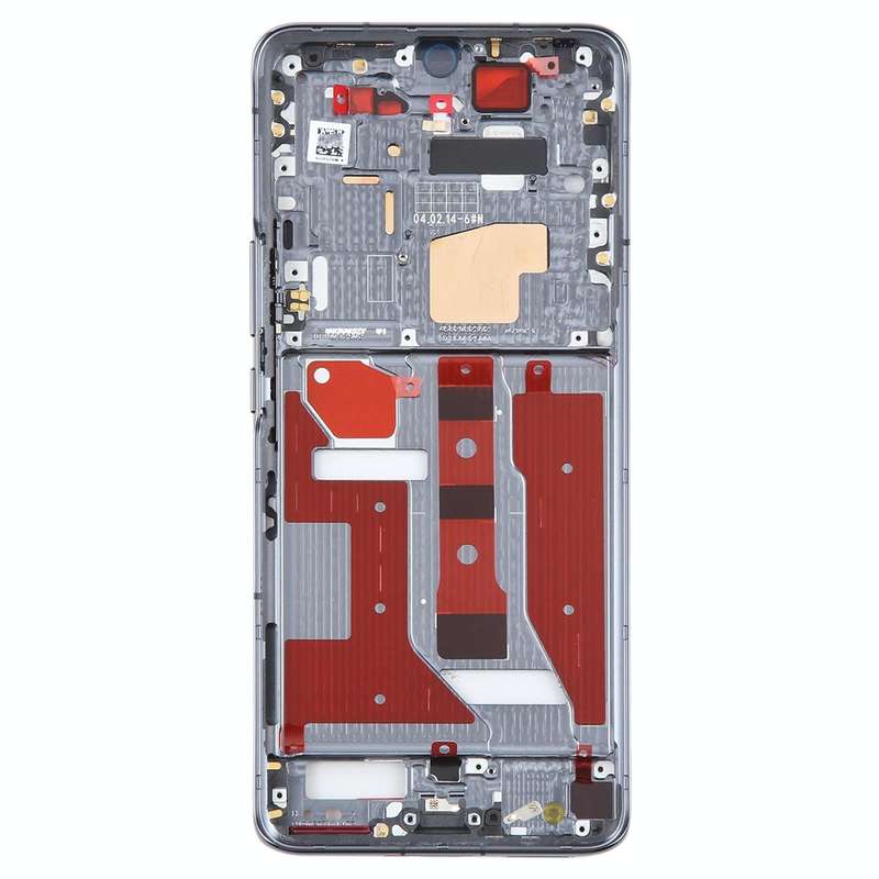 For Honor Magic4 Front Housing LCD Frame Bezel Plate(Black)