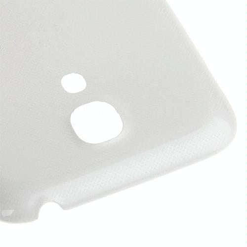 For Galaxy S IV mini / i9190 Original Version Smooth Surface Plastic  Back Cover (White)