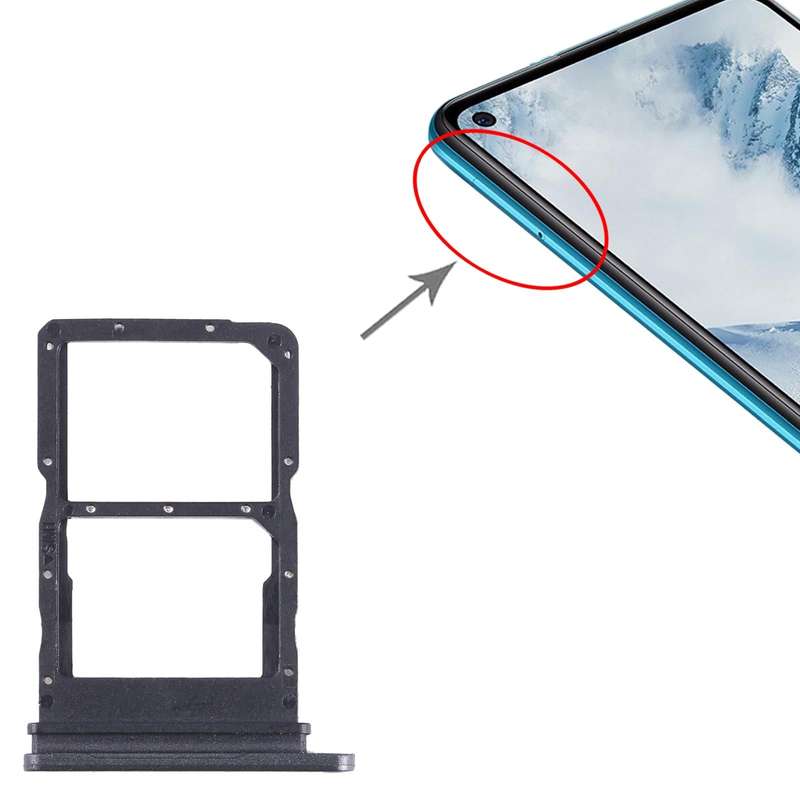 For Huawei Maimang 20 SIM + SIM Card Tray (Black)