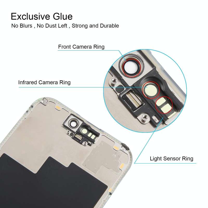 For iPhone 15 Pro Original LCD Screen with Digitizer Full Assembly