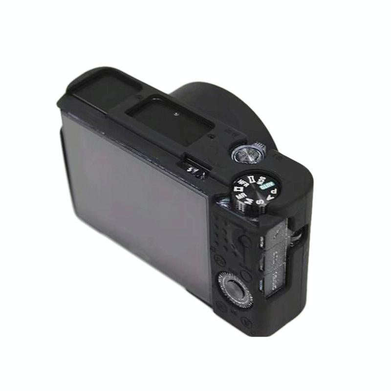 Soft Silicone Protective Case for Sony Cyber-Shot RX100 VII / RX100 M7 (Black)