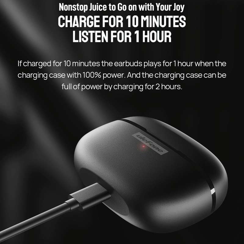 Original Ulefone Buds TWS True Wireless Bluetooth Earphone(White)