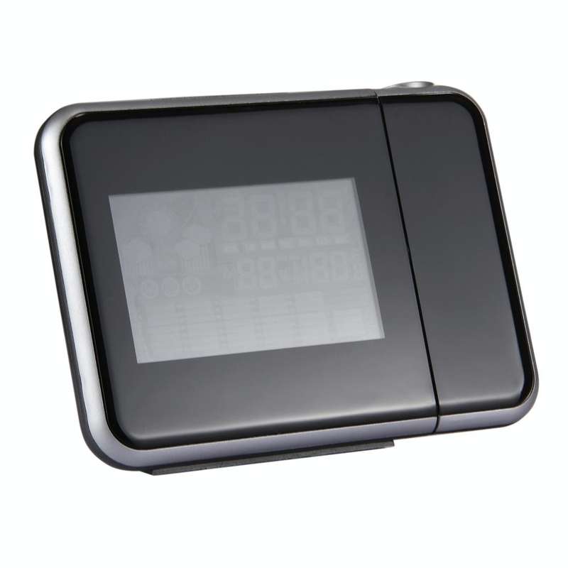 Multifunctional Digital Color LCD Display LED Projection Alarm Clock with Weather Station / Tempe...