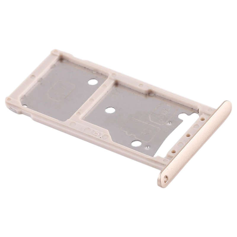 2 SIM Card Tray / Micro SD Card Tray for Huawei Enjoy 6 / AL10(Gold)