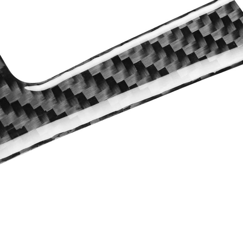 Car Carbon Fiber Time Clock Decorative Sticker for Land Rover Discovery 4 2010-2016, Left and Rig...