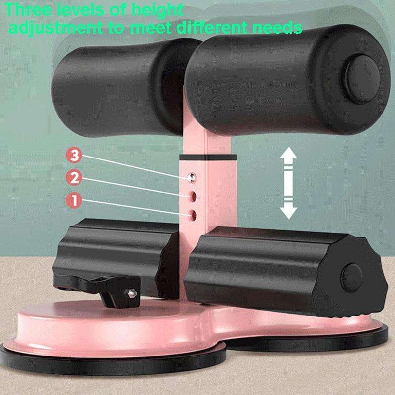 Sit-Up Aid Exercise Abdominal Fitness Device, Specification: Blue Double Suction Cup