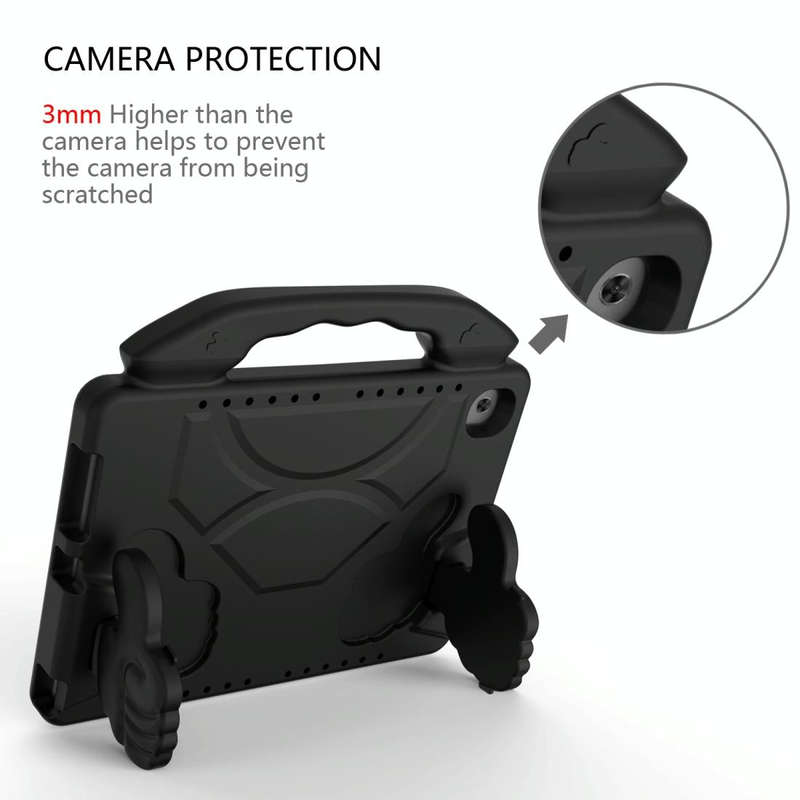 For Huawei MediaPad M5 10.8 inch EVA Children Falling Proof Flat Protective Shell With Thumb Brac...