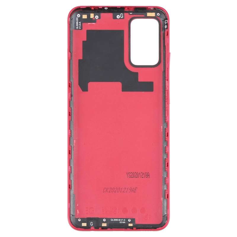 For Samsung Galaxy A02s Battery Back Cover (Red)