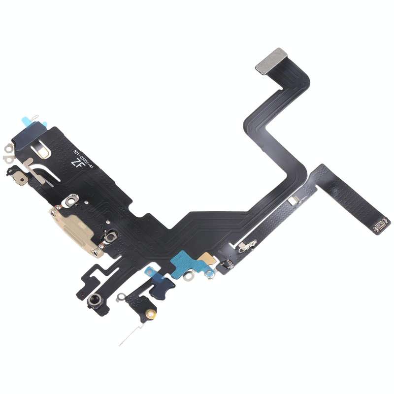 For iPhone 14 Pro Charging Port Flex Cable (Gold)