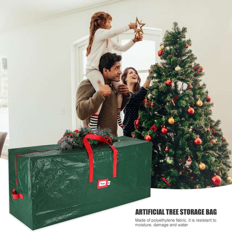 Outdoor Home Waterproof Christmas Tree Storage Bag, Specification: 122x34x51cm(Green)