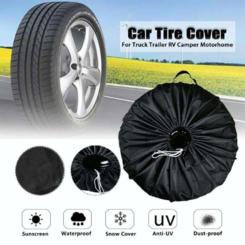 1PCS/Set L Waterproof and Dustproof Car Spare Tire Cover Tire Protector