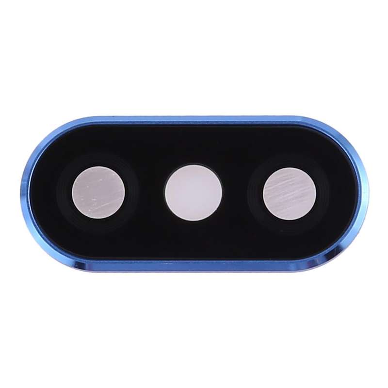 10 PCS Camera Lens Cover for Xiaomi Redmi Note 6 Pro(Blue)