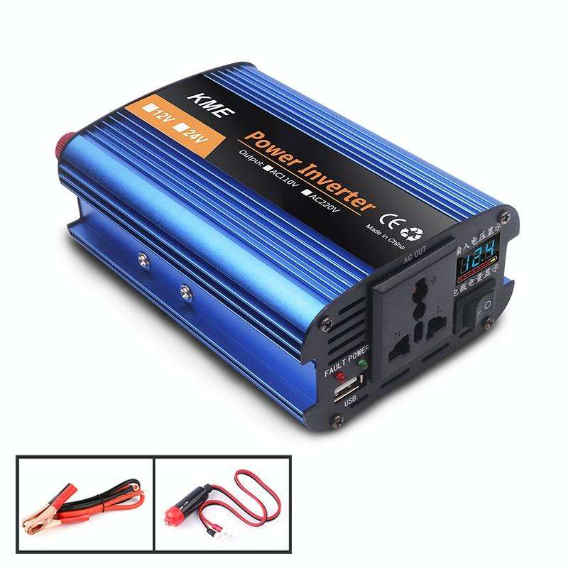 Carmaer 500W Car Smart Multi-function Digital Display Inverter Household Power Converter, Specifi...