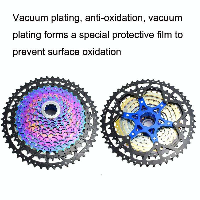VG Sports Split Mountain Bike Lightweight Cassette Flywheel, Style:10 Speed 50T