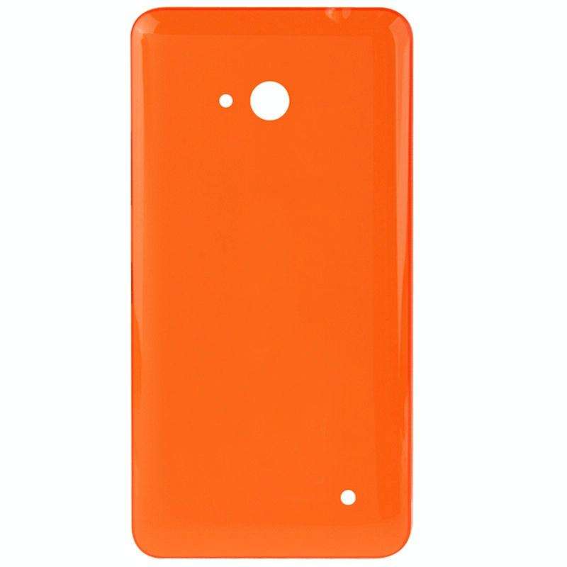 Smooth Surface Plastic Back Housing Cover for Microsoft Lumia 640(Orange)