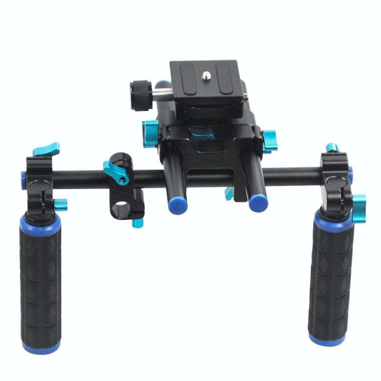 YELANGU YLG0102H Dual Handles Free Camera Shoulder Mount Kit