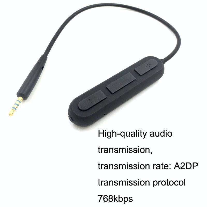 For BOSE QC25 / OE2 / QC35 / AKG / Y50 / Y40 Headphones Bluetooth Cable(Black)