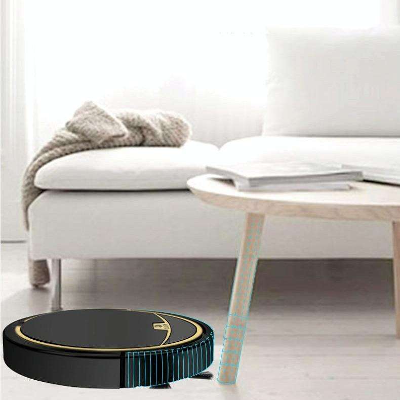 Intelligent Sweeping Suction And Mopping Integrated Automatic Sweeping Robot RS300 (Black Anti-fall)