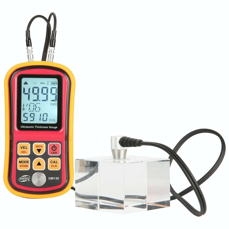 BENETECH GM130 Ultrasonic Thickness Meter Tester Gauge, Measure Range: 1.00~300.0mm