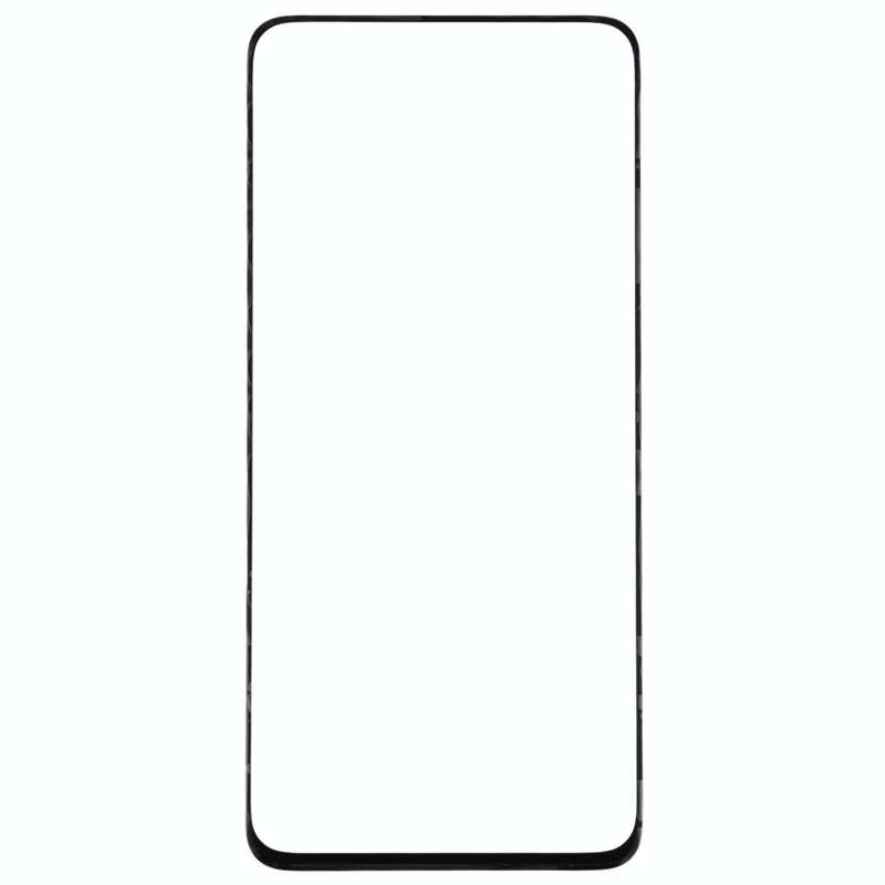 For Samsung Galaxy A90 / A80 10pcs Front Screen Outer Glass Lens (Black)