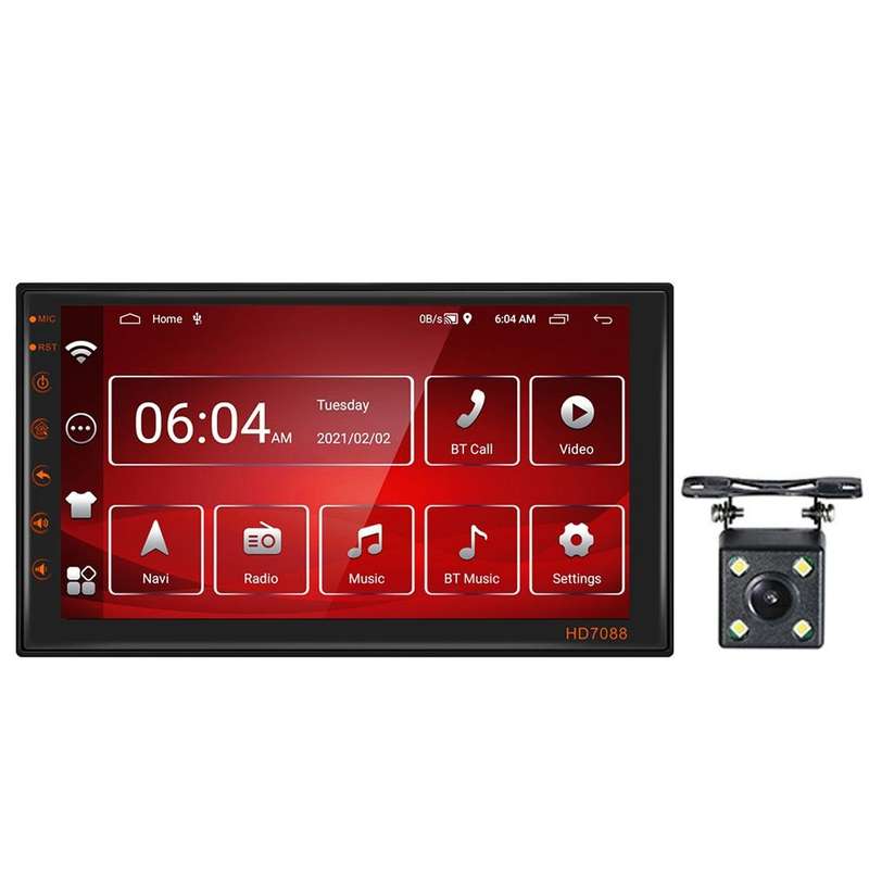 A2769 7 Inch Android Navigation WIFI Version 2+16G Vehicle Machine Central Control Large Screen, ...