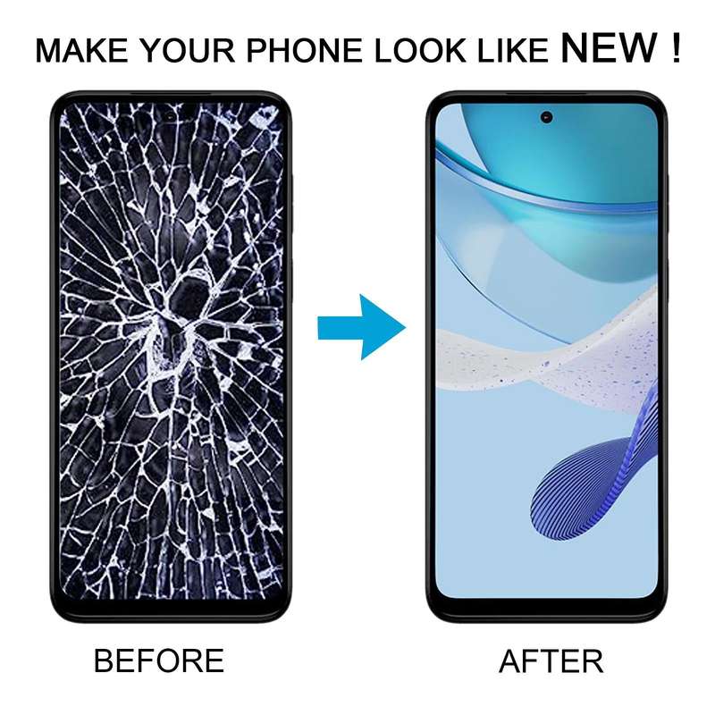 For Motorola Moto G53 OEM LCD Screen Digitizer Full Assembly with Frame