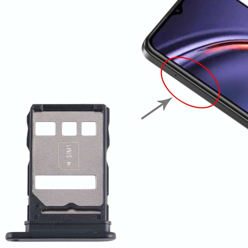 For Huawei Maimang 10 SIM Card Tray (Black)