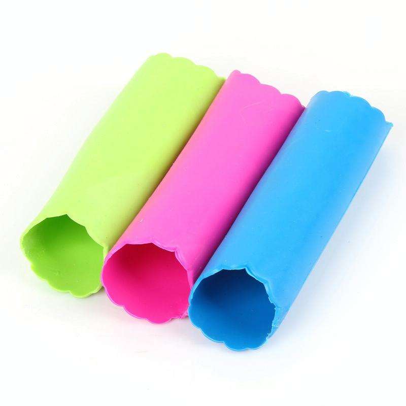 2 PCS Kitchen Peeling Garlic Press Garlic Peeler Does Not Hurt the Hand Silicone Garlic Peeler(Gr...