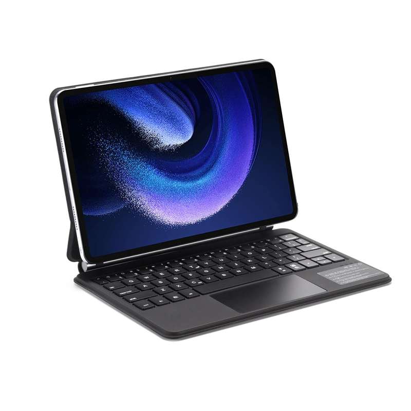 For Xiaomi Pad 6 / Pad Pro M11P-B-M611 Magnetic Bluetooth Keyboard Leather Tablet Case(Black)