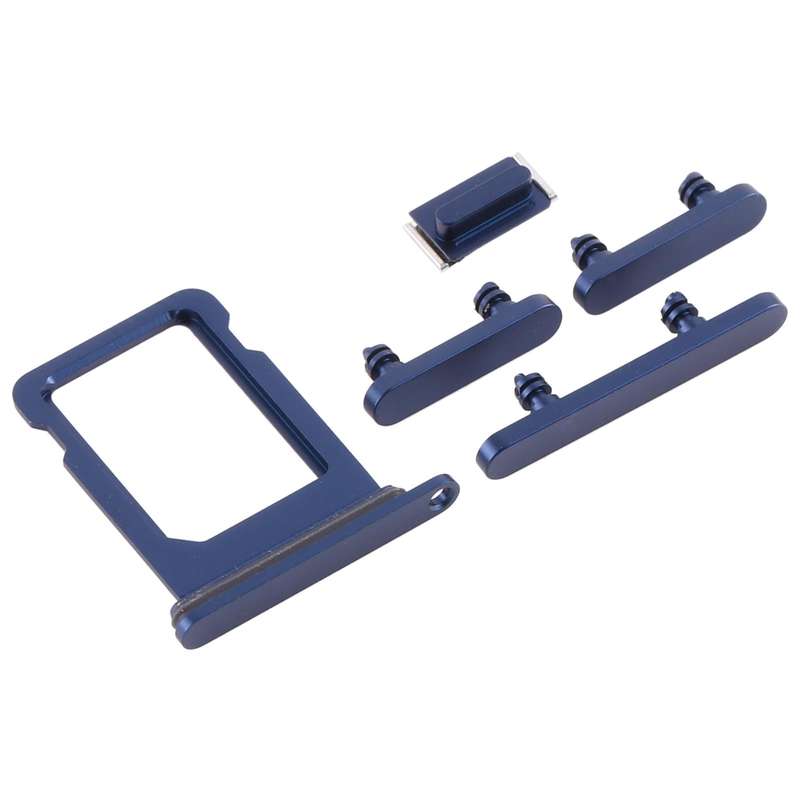 SIM Card Tray + Side Keys for iPhone 12 Mini(Blue)