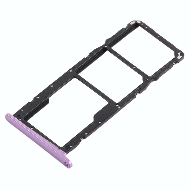 SIM Card Tray + Micro SD Card Tray for Huawei Honor 8X (Purple)