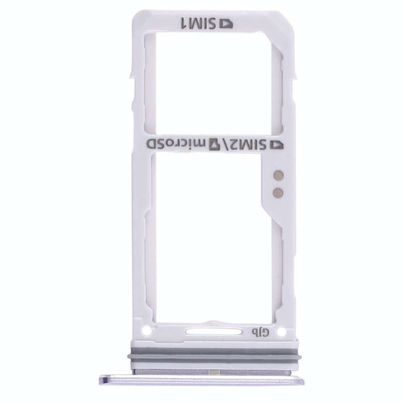 For Galaxy S8 / S8+ 2 SIM Card Tray / Micro SD Card Tray (Grey)