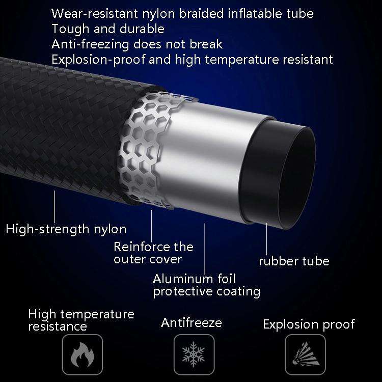 Portable Multi-Function Smart Car Inflatable Pump Electric Air Pump, Style: Wireless With Light D...
