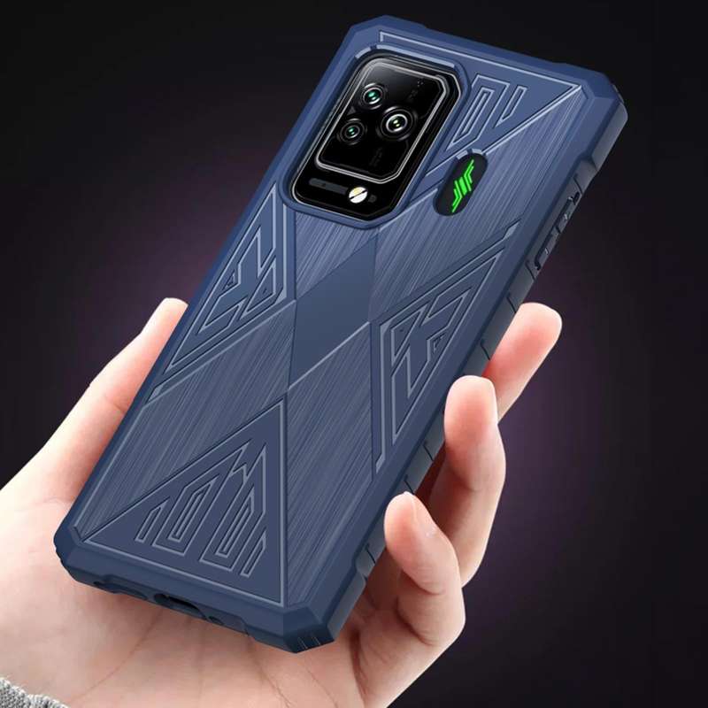 For Xiaomi Black Shark 5 / 5 Pro TPU Cooling Gaming Phone All-inclusive Shockproof Case(Black)