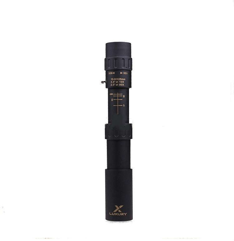 10-90X25 Zoom Telescopic HD High Magnification Telescope Night Vision Monocular Binoculars (Not I...