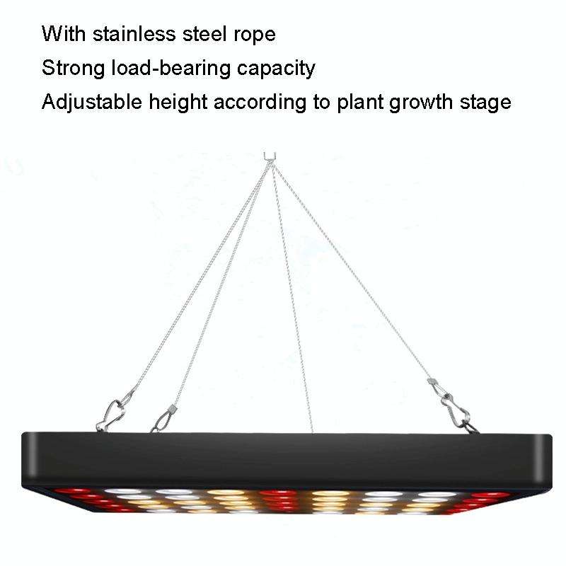 Large 169 LEDs Quantum Plant Growth Lighting Outdoor Full Spectrum Planting Lamp(EU Plug)