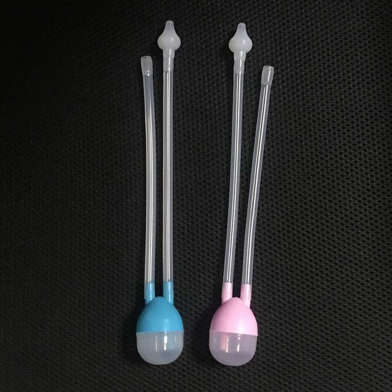 Newborn Baby Safety Nose Cleaner Vacuum Suction Nasal Aspirator Flu Protections Nasal Aspirator N...